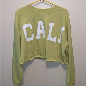 Crew neck sweatshirt